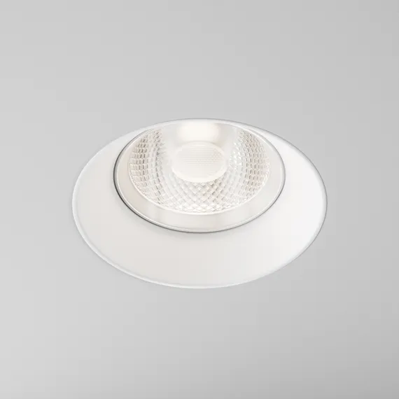 Встраиваемый светильник Галька / Flint 1*GU10 10 Вт IP 44 Technical dl101-gu10-trs-w