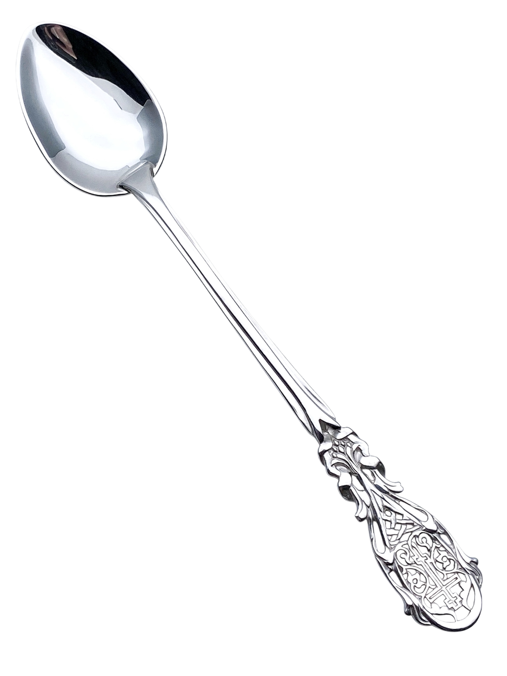Ложка из серебра/Чернение