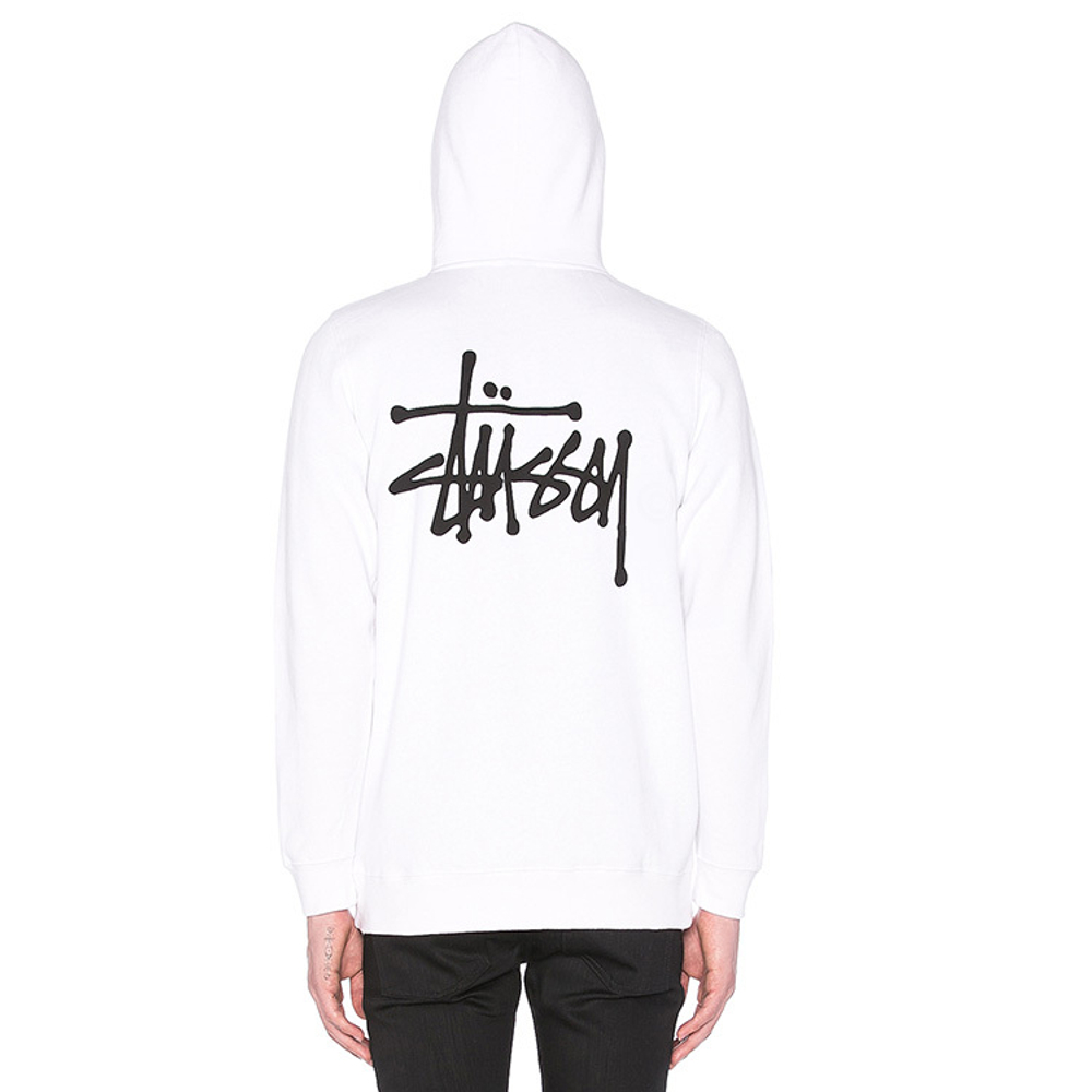 Худи Stussy BASIC ZIP HOOD logo, 1974500