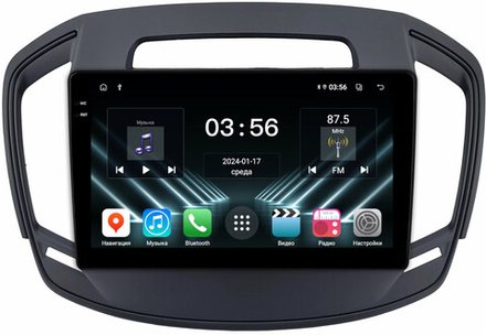 Магнитола для Opel Insignia 2013-2015 - FarCar DX378M монитор 9.5" IPS на Android 13, 4+64Гб, CarPlay