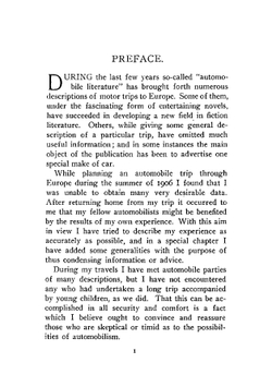 A family motor tour through Europe | Leo Hendrik Baekeland