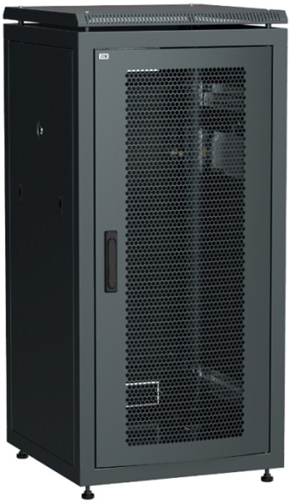 Шкаф напольный 19", 28U ITK LN05-28U68-P