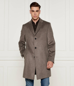 Шерстяное пальто H-Jared BOSS BLACK - бежевый(50525761)