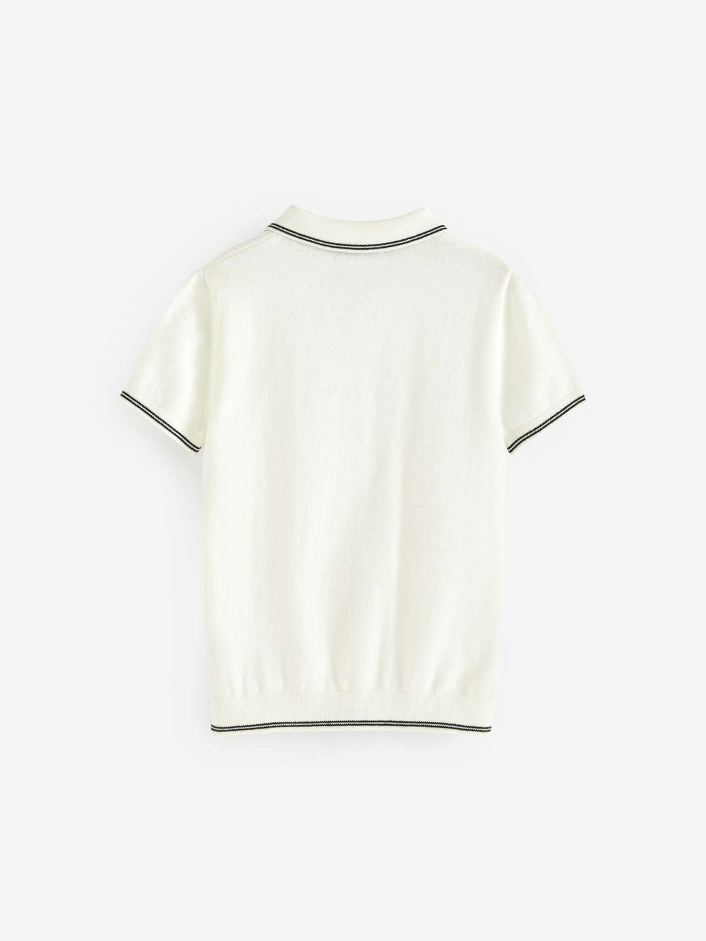 Поло для мальчика Next 512-319, Молочный