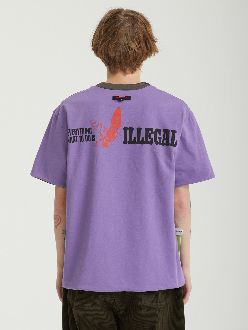 Мужская Футболка LEGAL REVERSIBLE HEAVYWEIGHT