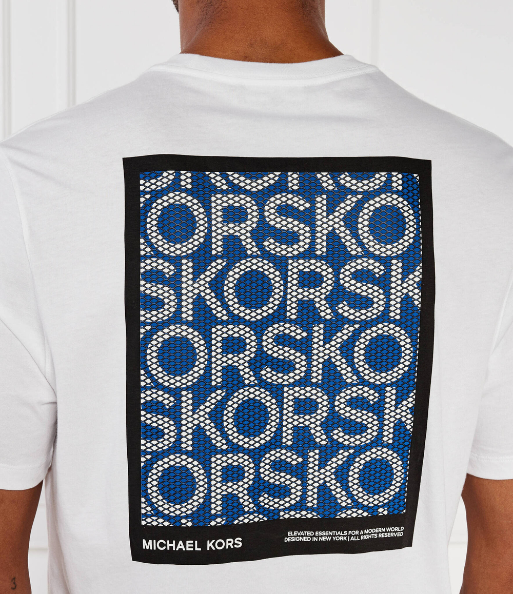 Футболка MESH BLOCK Michael Kors - белый(CS4521RFV4)