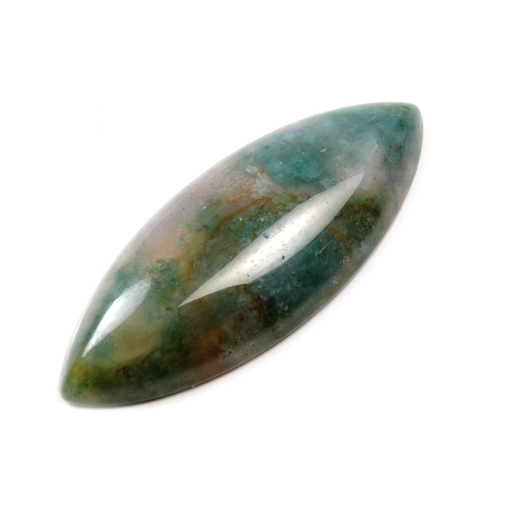 Вставка "Листок" яшма уральская асс.