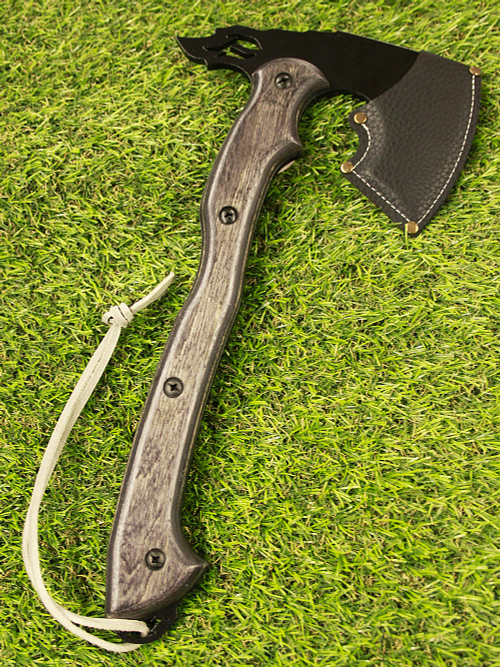 Топор "КРОТ", сталь ст45, ручка - лущеный шпон