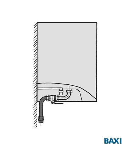 Набор труб для вертикального присоединения (KHG71402331)