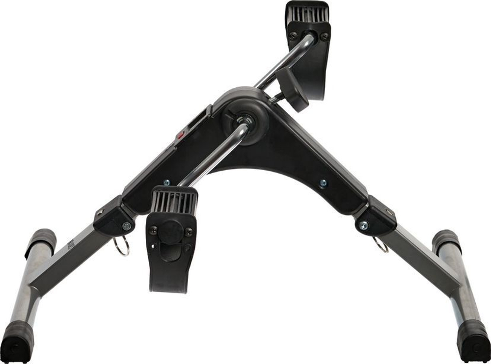 Мини велотренажер, складной черный