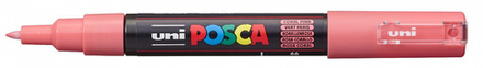 Маркер POSCA PC-1M, кораллово-розовый №66, 0.7 мм, пулевидный наконечник