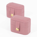 Ювелирный футляр‑шкатулка мини «Дюймовочка» 63x38x45 мм.
