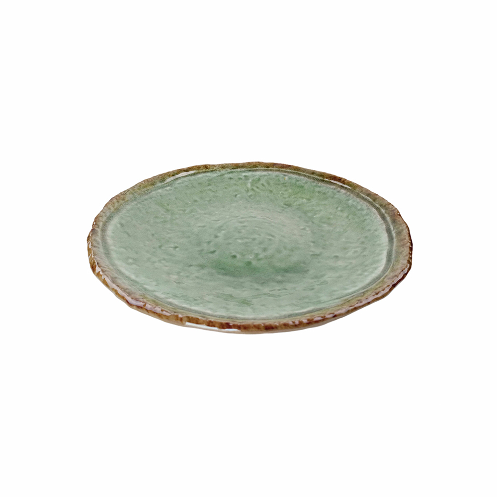 Тарелка для закусок 31см Roomers Tableware green SG308004-1