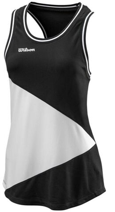 Топ теннисный Wilson W Team II Tank - Black