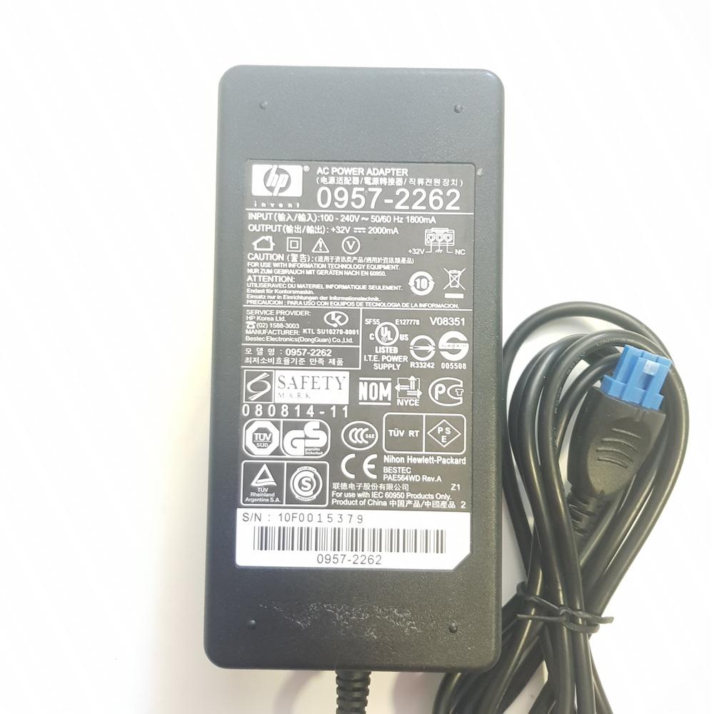 Адаптер блок питания для принтера HP 32V-2000mA 0957-2262 Оригинал