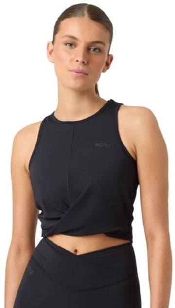 Женский топ теннисный Björn Borg Studio Cross Tank - черный