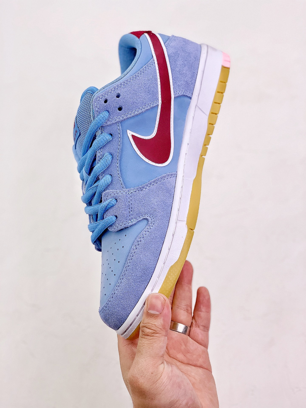 Nike SB Dunk Low Valour Blue Team Maroon