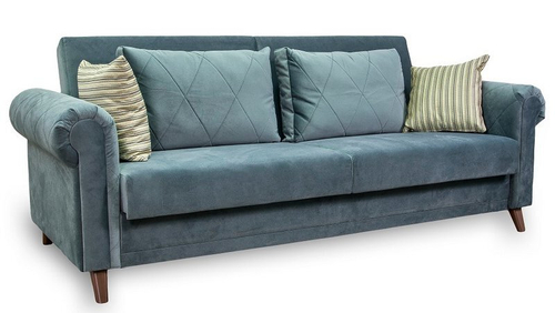 Инфинити Шанталь 4 диван 3-х местный 3 кат.Noel Pacific/Noel Ocean Союз-Мебель