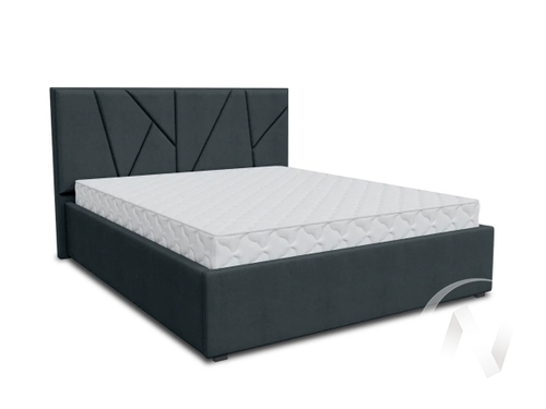 Кровать Рица 1 1;6 (Шторм 18; 1 категория)