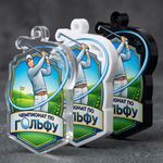 Акриловая медаль Гольф 1773-050