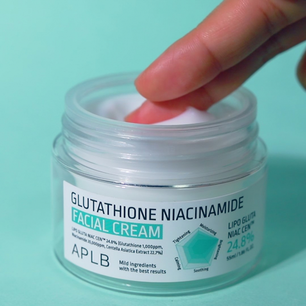 APLB Glutathione Niacinamide Facial Cream крем для лица с глутатионом и ниацинамидом