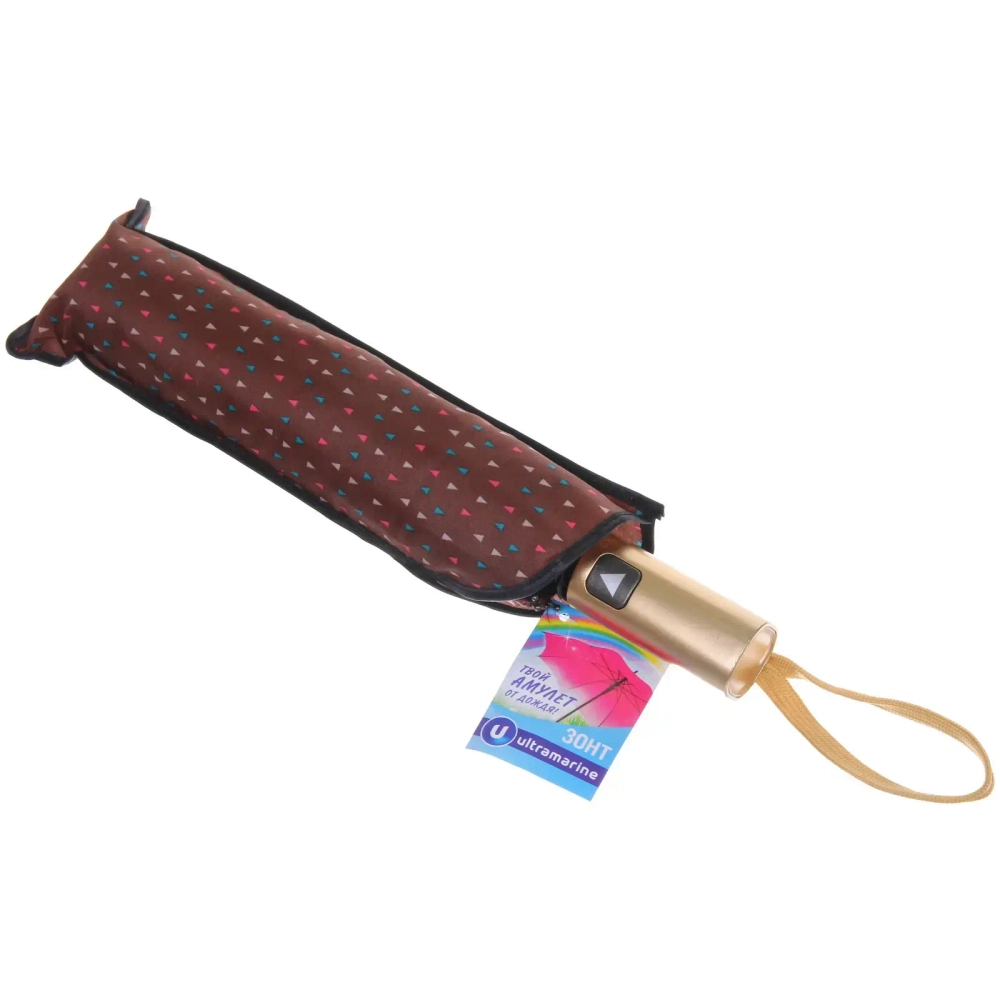 Зонт женский полуавтомат «Флора», цвет микс, 8 спиц, d-100см, длина в слож. виде 30см