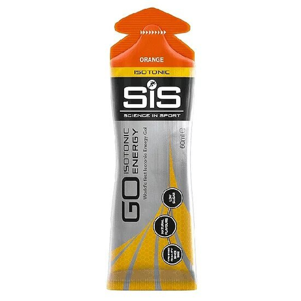 Гель углеводный изотонический Sience in Sport Go Isotonic Gel, упаковка 30х60 ml, Апельсин