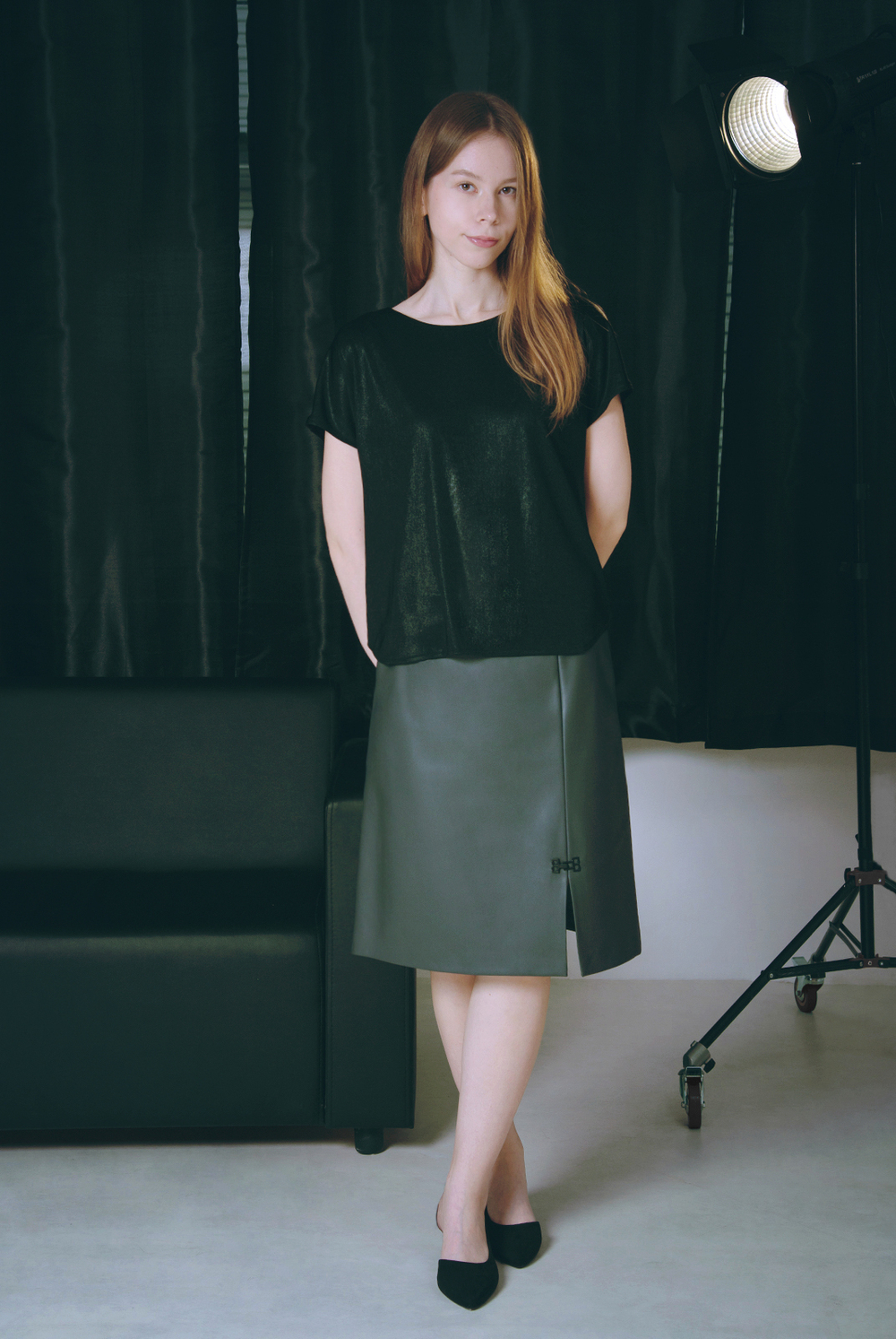 Джемпер женский 3256зпв, черный #505Ч033256зпв