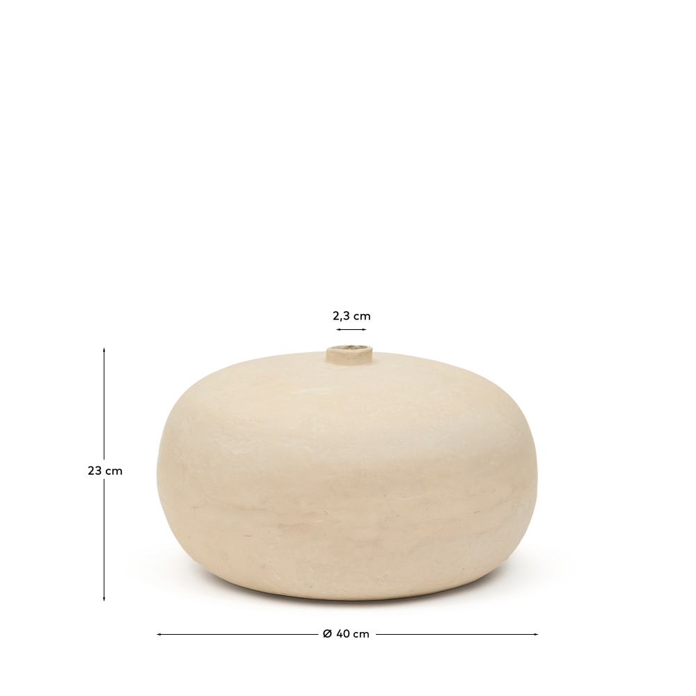 Nivala ваза из папье-маше 23см