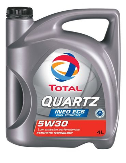 Моторное масло TOTAL Quartz Ineo ECS 5w30 4л синтетика