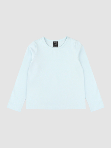 Лонгслив для девочки Mjölk Голубой