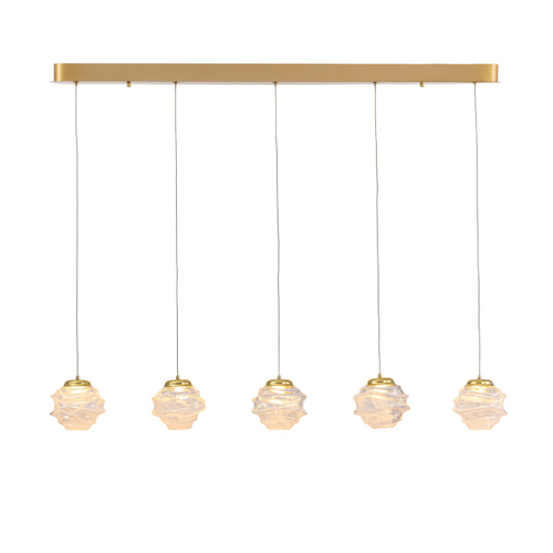Подвесной светильник MD25030003-5B gold/clear
