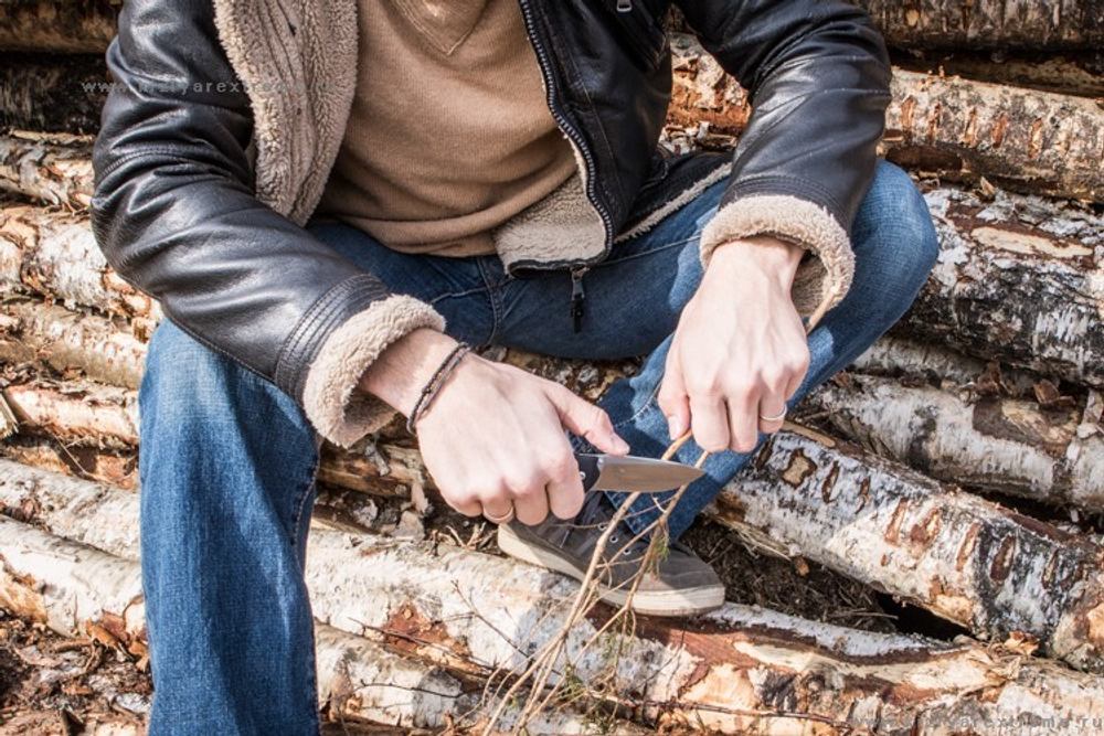 Складной нож Zedd AUS-8 Satin