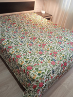 Покрывало гобеленовое Цветочный сад евро (240х200)