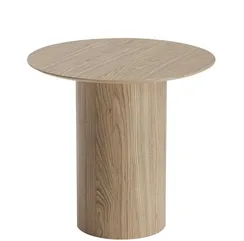 Стол обеденный Type D 80 см основание D 39 см (натуральный дуб)