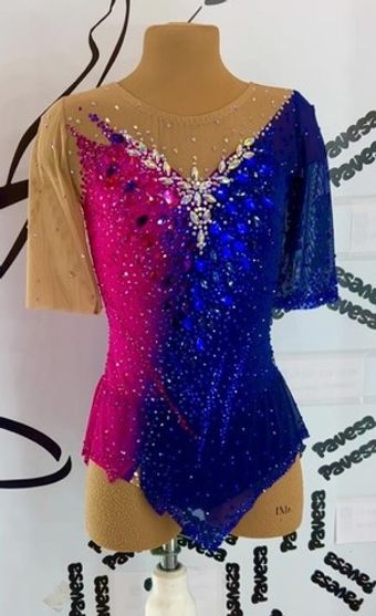Leotard for rhythmic gymnastics