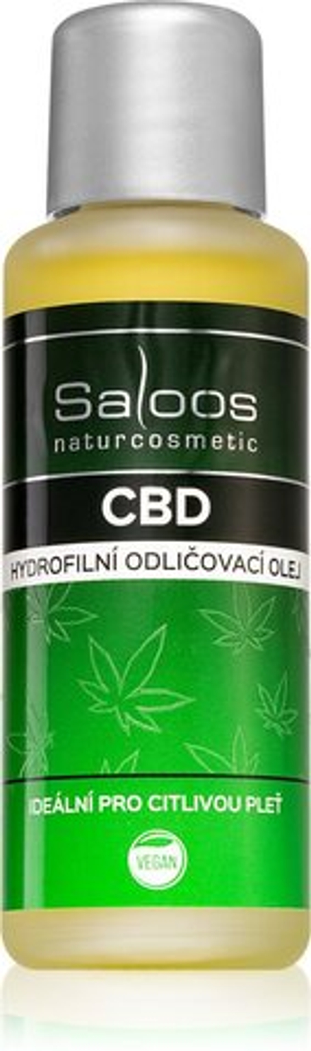 Saloos CBD - гидрофильное масло для бережного снятия макияжа с лица /   50  ml  / GTIN 8595666006258