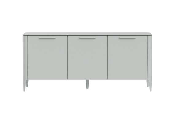 Тумба Type 3 двери ширина 160 см (светло-серый)