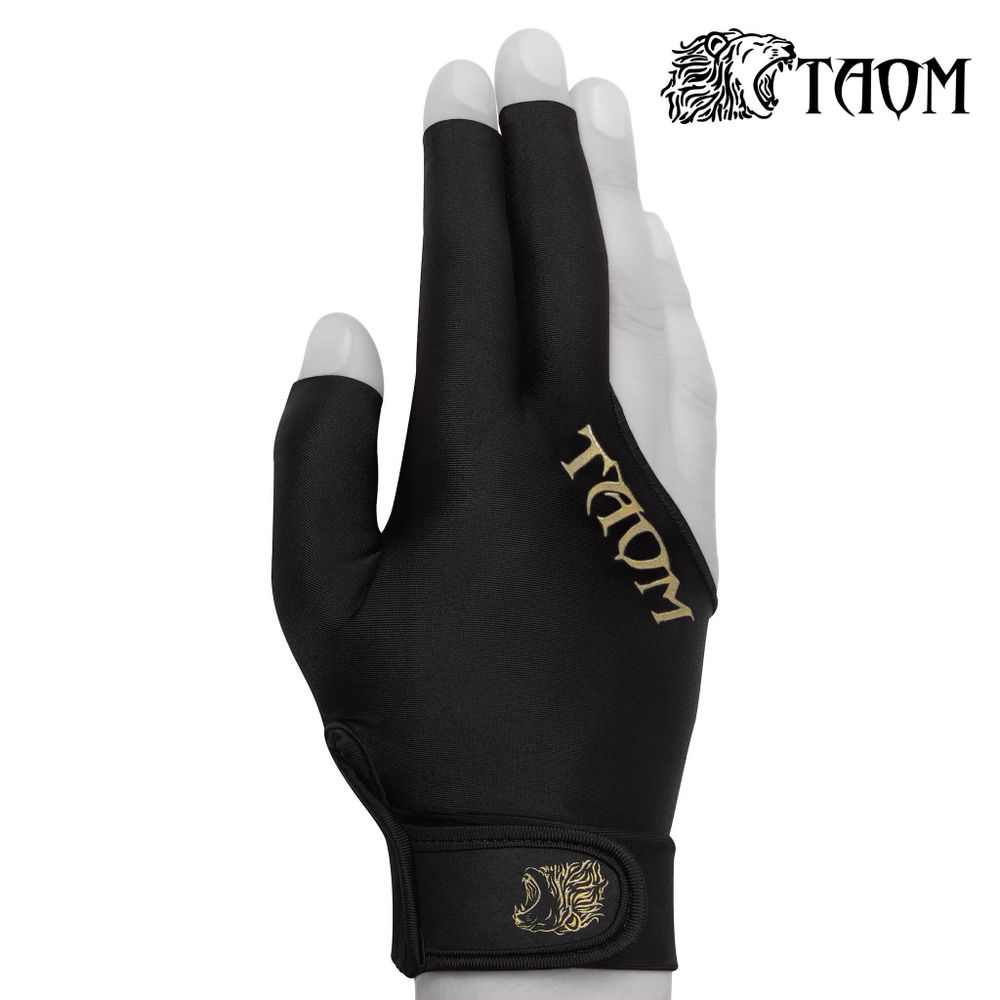 Перчатка Taom Midas Billiard Glove черная правая L