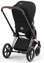 Коляска 3 в 1 Cybex Priam IV Rosegold complete и автокресло Cloud T i-Size Sepia Black Plus Sepia Black