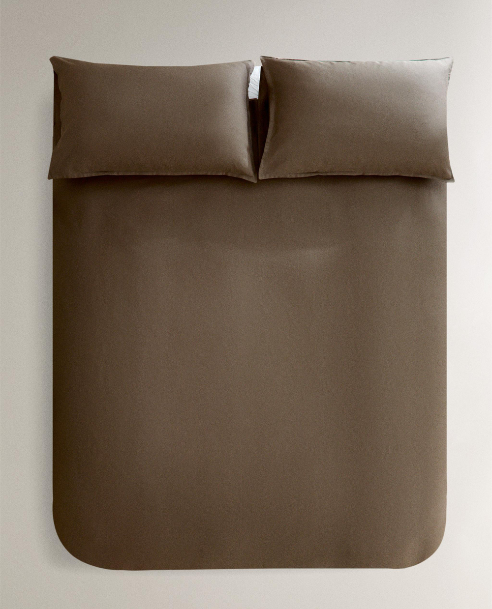 Пододеяльник Zara Home сатин, хлопок 100%, однотонный, 6173/088
