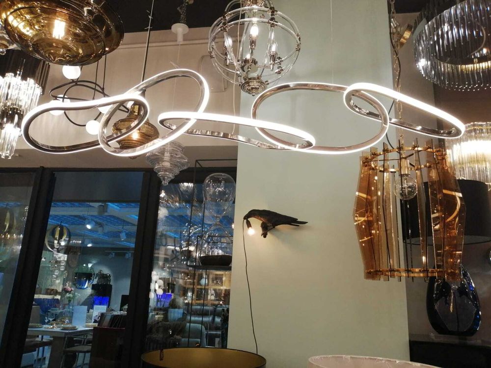 Люстра 8921P/5 nickel