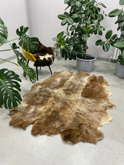 Ковер шкура натуральная овчина Меховой
