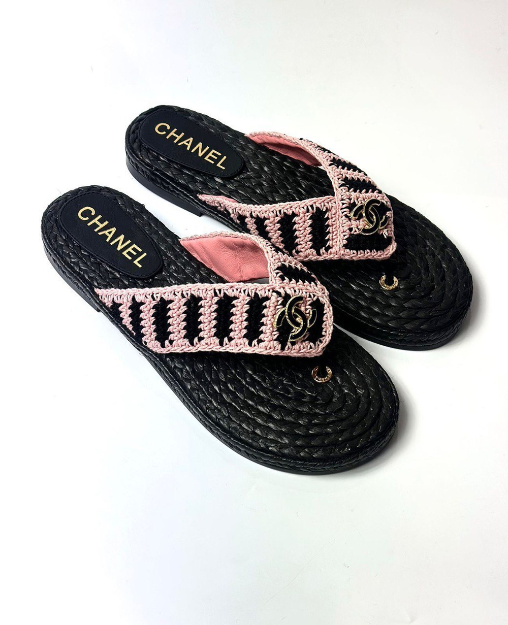 Шлепанцы CHANEL