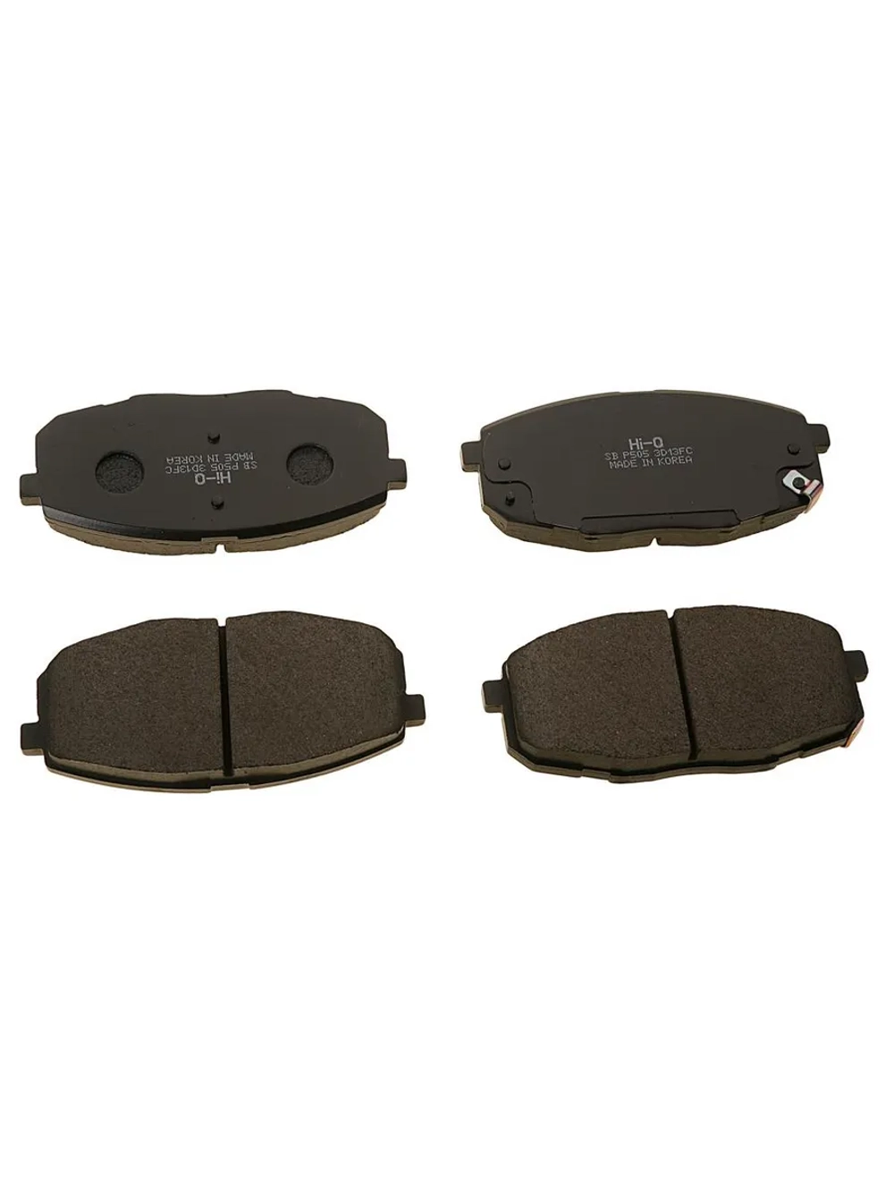 Колодки тормозные KIA Carens (02-),Ceed (07-) передние (4шт.) SANGSIN