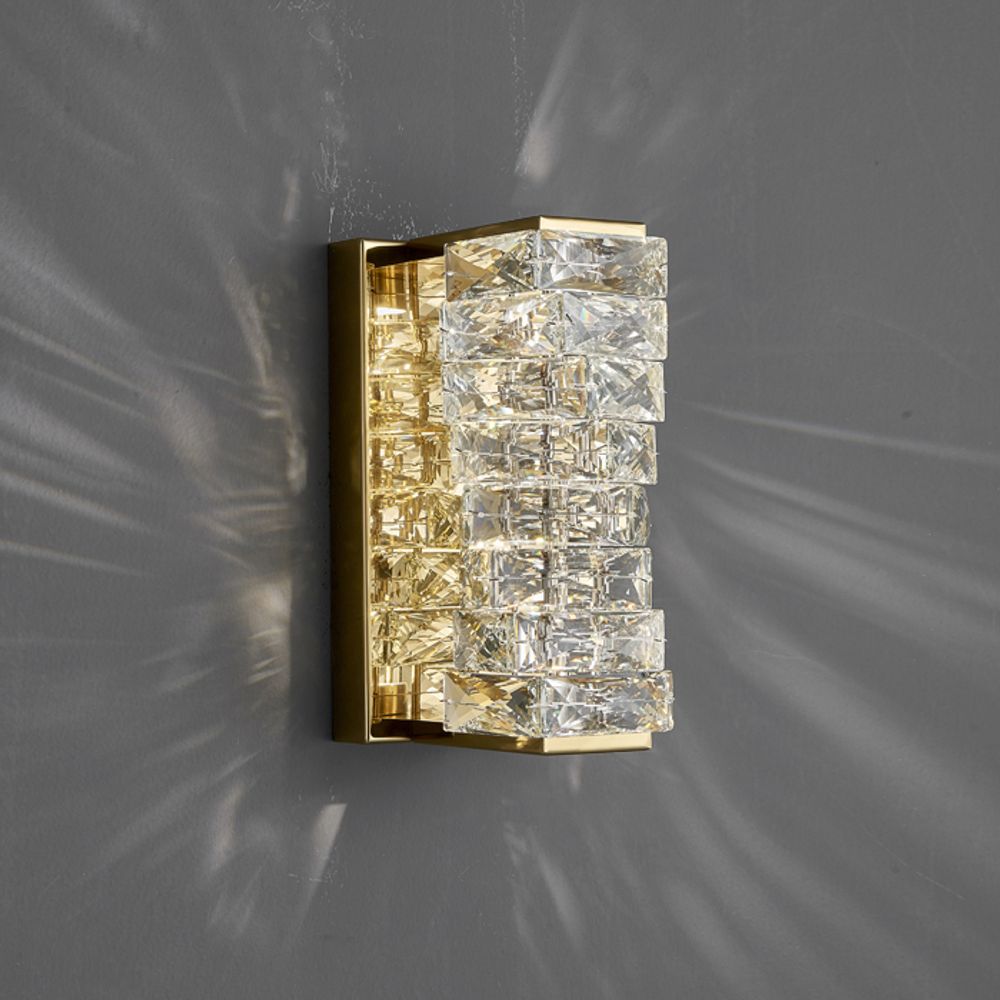 Настенный светильник 6005W/S gold/clear