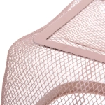 Корзина для хранения металлическая с деревянной ручкой «ФАРГО», цвет розовый, 24**24*18см