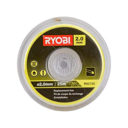 Леска для триммеров (2.0 мм; 25 м; круг) Ryobi RAC133 5132002626