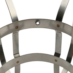 STOUT эл-т дымохода фиксатор c распорками для соединений  PP-труб Ø80 (в шахте дымохода). нерж.сталь