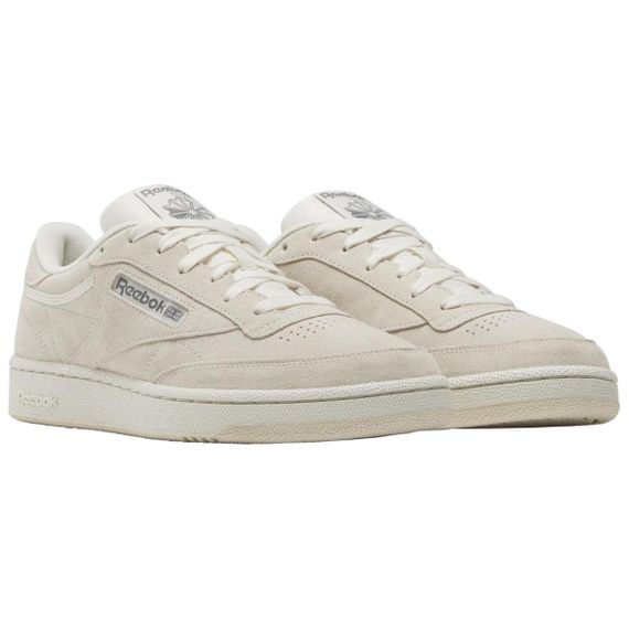 reebok CLUB C 85 Кроссовки для скейтбординга Низкие Серые Унисекс